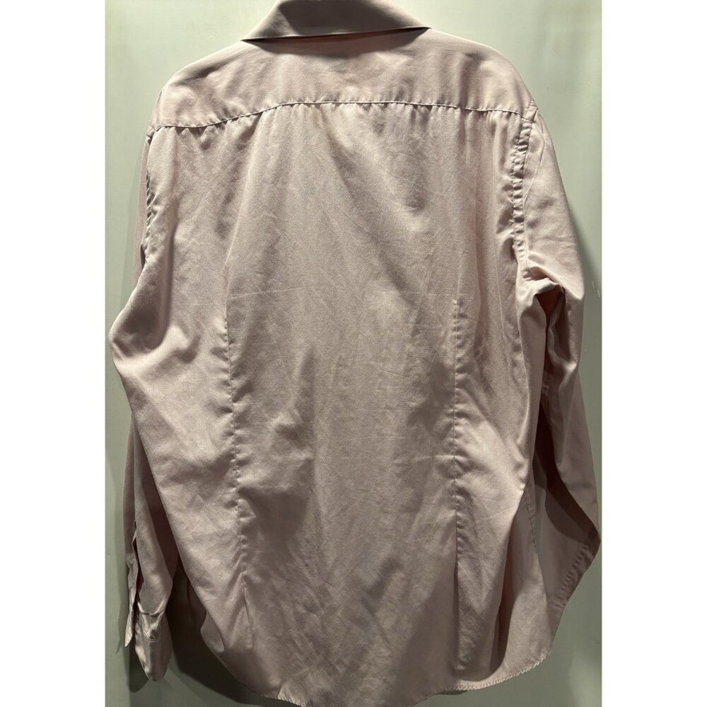 Yves Saint Laurent Chemises Pink Button Up Shirt Women’s Size 17 34-35 - Picture 5 of 7